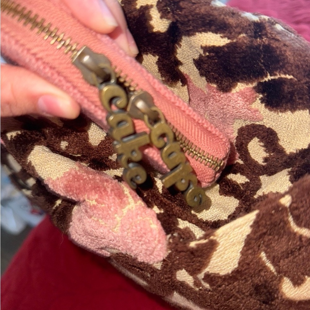 Cake By Petunia Pink and Brown Women's Bag and Pouch Combo - Picture 4 of 12